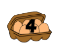 4 oeufs